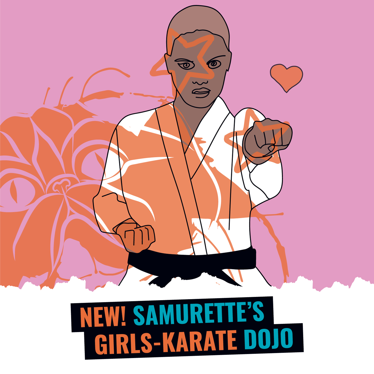Samurettes Girls karate dojo-ki clubcool Amsterdam-karate voor vrouwen-girls karate-karate en zelfverdediging voor meisjes
